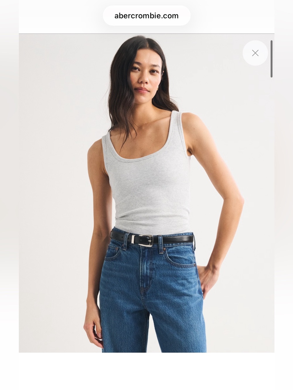 Tuckable Scoop Neck Tank